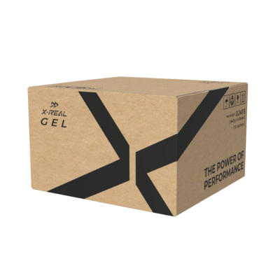 x-real energy gel-carton X-REAL Gel แบบลัง 72 ซอง (รสแบล็คเคอแรนท์ / รสโคล่า / รสส้ม)